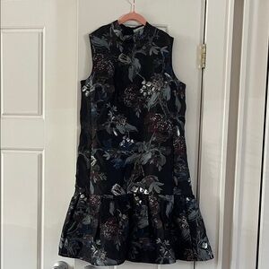 ERDEM Sleeveless floral silk blend Dress size 6